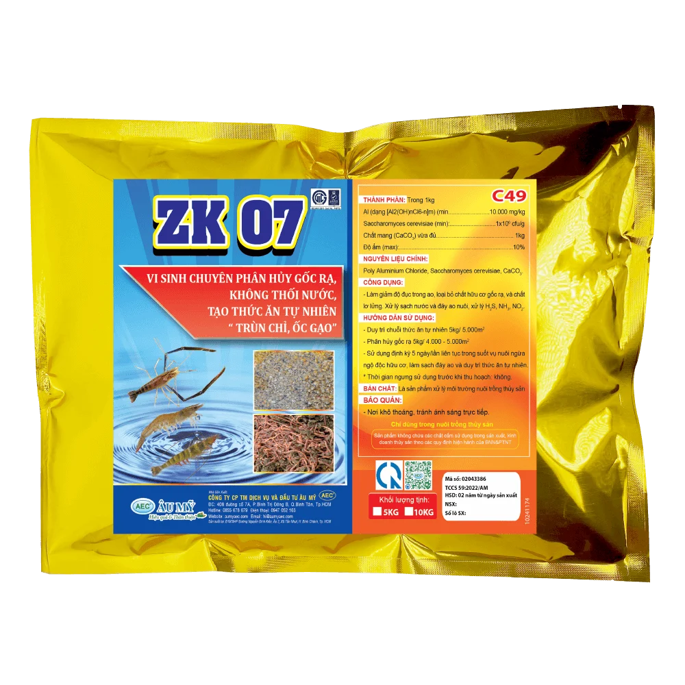 ZK 07 - Vi sinh chuyên phân hủy gốc rạ