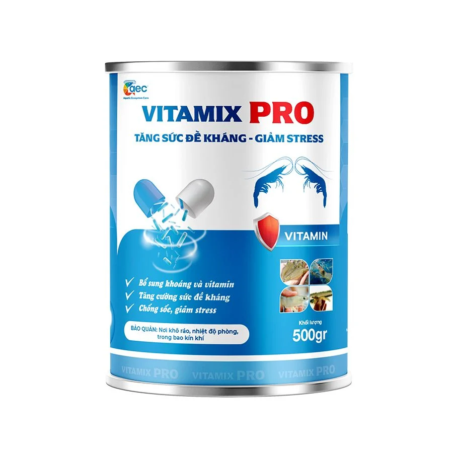 VITAMIX PRO – Vitamin tổng hợp, tăng sức đề kháng, giảm stress cho tôm